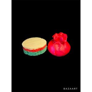 Grinch-Mas Crunch Christmas Santa Sack & Sponge Cake Wax Melts / Tarts